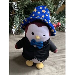 Pudgy Penguins 8" Plush Buddies Bowtie & Wizard Hat Stuffed Animal Toy 2023